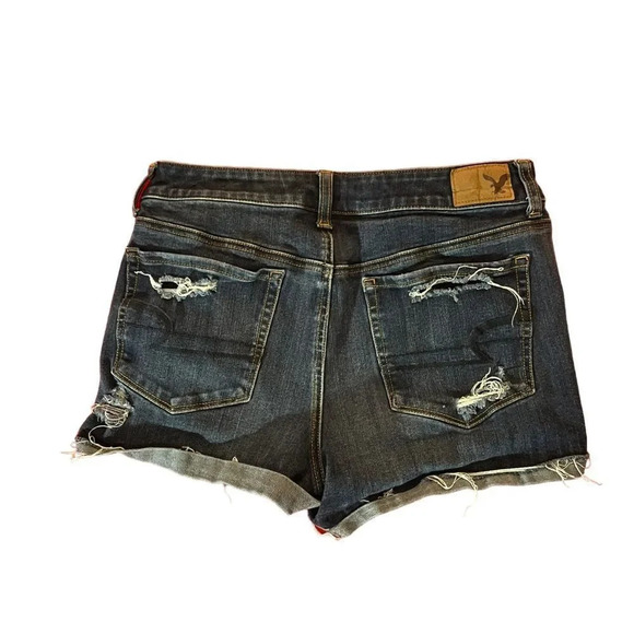 American Eagle Size 8‎ Hi Rise Shortie Shorts - Picture 4 of 4
